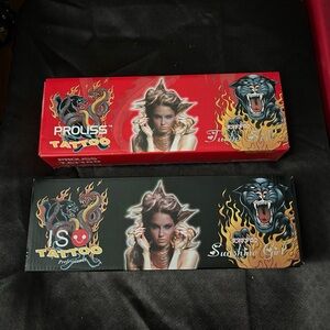 Proliss Tattoo Professional Hair Styling Set 2 red and blue